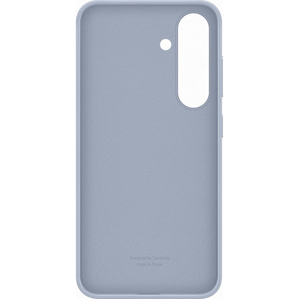 Coque Samsung Galaxy S25 - Premium en cuir vegan Backcover KindSuit - Bleu clair