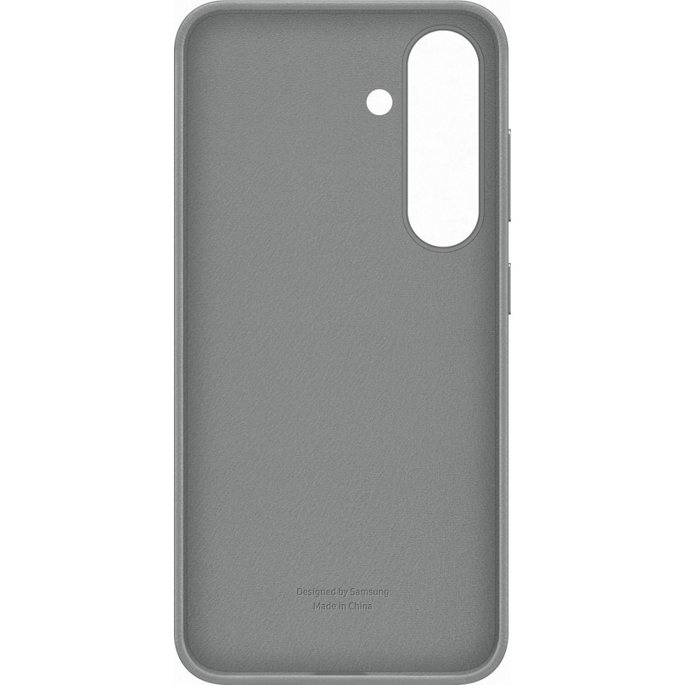 Coque Samsung Galaxy S25 - Premium en cuir vegan Backcover KindSuit - Gris
