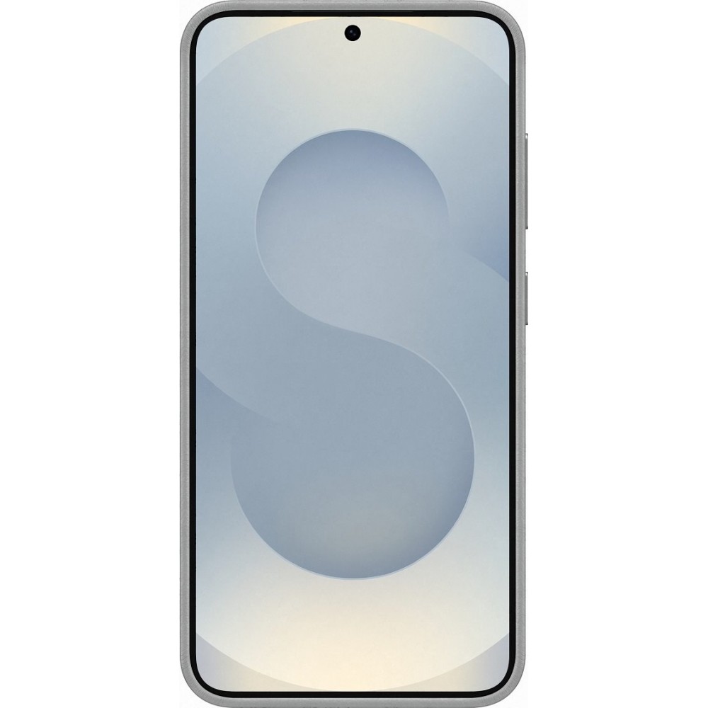 Coque Samsung Galaxy S25 - Premium en cuir vegan Backcover KindSuit - Gris