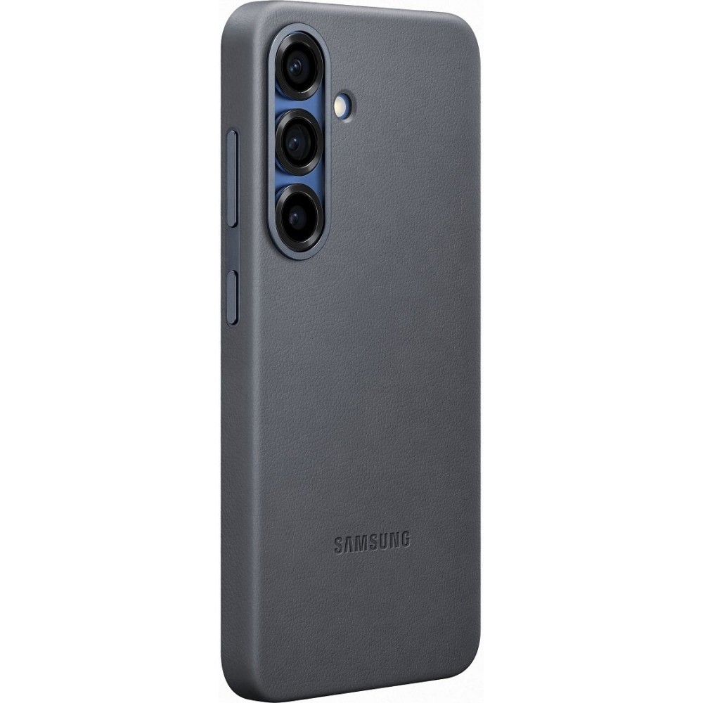 Coque Samsung Galaxy S25 - Premium en cuir vegan Backcover KindSuit - Noir