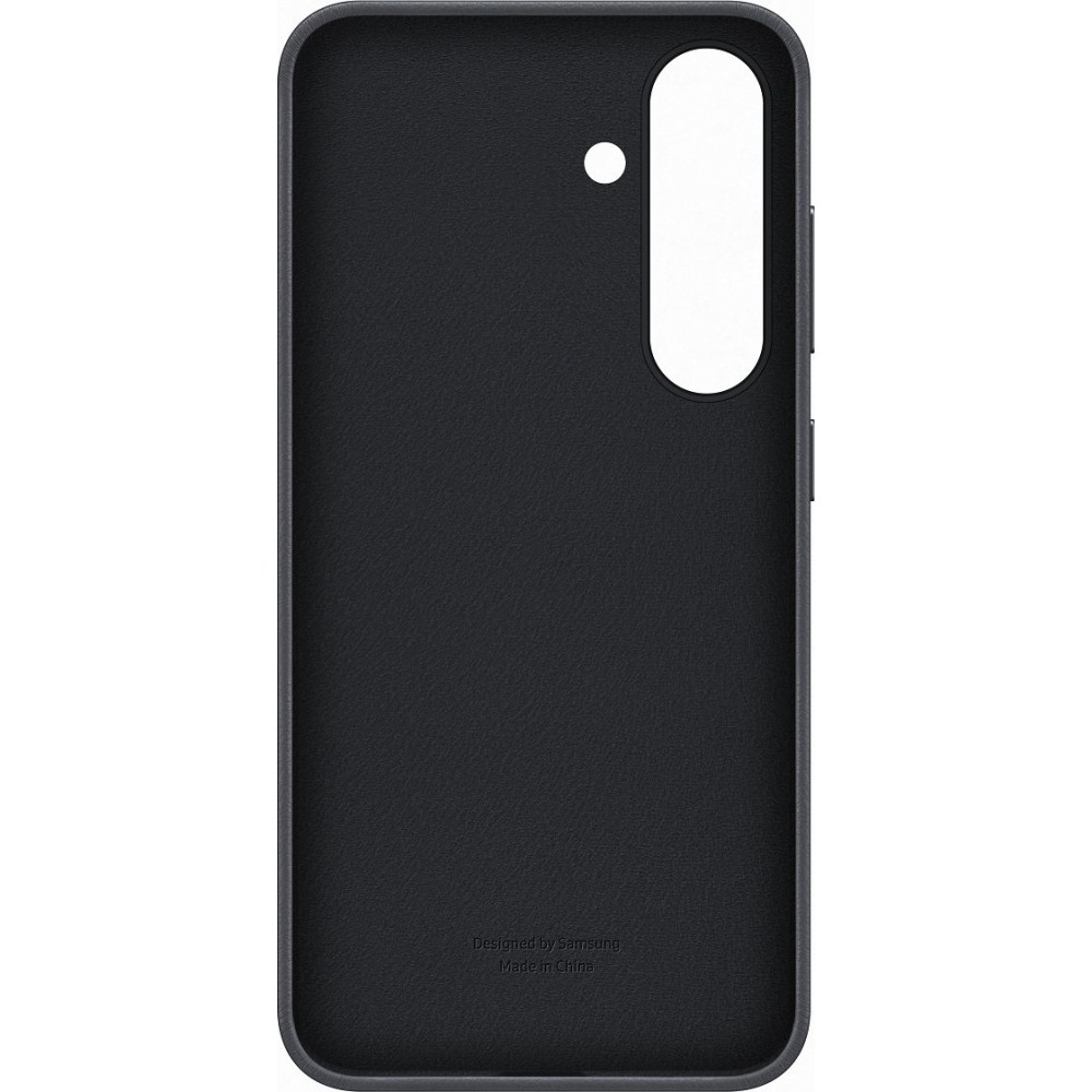 Coque Samsung Galaxy S25 - Premium en cuir vegan Backcover KindSuit - Noir