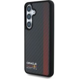Galaxy S25 Case Hülle - Red Bull Racing Carbon Powerbar MagSafe - Schwarz
