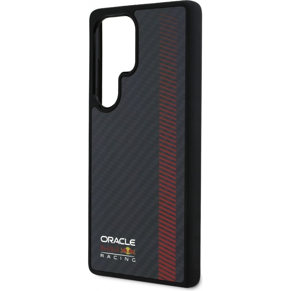 Galaxy S25 Ultra Case Hülle - Red Bull Racing Carbon Powerbar MagSafe - Schwarz
