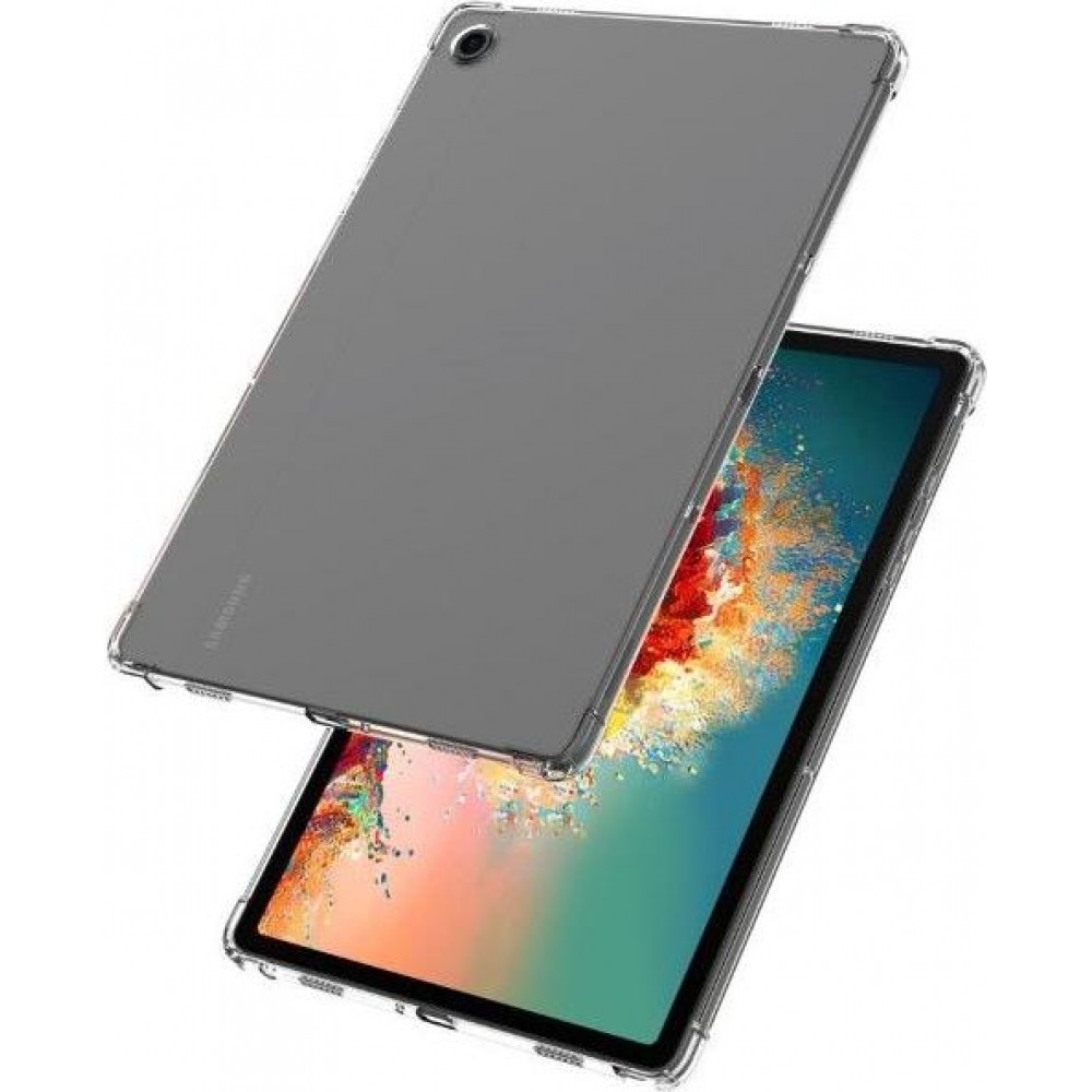 Coque Samsung Galaxy Tab A9+ - Gel transparent Silicone Bumper Super Clear flexible - Transparent