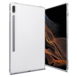 Galaxy Tab S9 / Tab S8 / Tab S7 Case Hülle - Gummi Transparent Silikon Gel Bumper Super Clear flexibel - Transparent