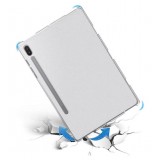 Galaxy Tab S9 / Tab S8 / Tab S7 Case Hülle - Gummi Transparent Silikon Gel Bumper Super Clear flexibel - Transparent