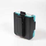 Galaxy Z Flip4 Case Hülle - Optimum-protect verstärktes Silikon mit Gürtelhalterung - Türkis