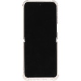 Galaxy Z Flip5 Case Hülle - Gummi transparent Bumper MagSafe kompatibel - Transparent