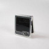 Galaxy Z Flip5 Case Hülle - Gummi transparent Bumper MagSafe kompatibel - Transparent