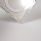 Galaxy Z Flip5 Case Hülle - Gummi transparent Bumper MagSafe kompatibel - Transparent