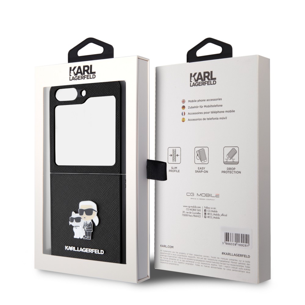 Galaxy Z Flip5 Case Hülle -  - Schwarz