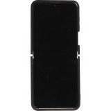 Galaxy Z Flip5 Case Hülle - Soft Touch mit Ring - Schwarz