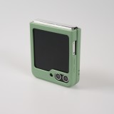 Galaxy Z Flip5 Case Hülle - Soft Touch mit Ring - Grün