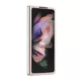 Samsung Galaxy Z Fold5 Case Hülle - Guess Monogramm Kunstleder Metall-Logo und Strass - Hellrosa