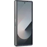 Galaxy Z Fold6 Case Hülle - Karl Lagerfeld Saffiano mit Karl und Choupette Metall-Logo - Schwarz