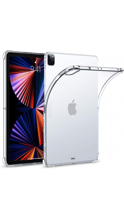 iPad 10.9" (10e gén/2022) Case Hülle - Gummi Transparent Gel Bumper mit extra Schutz für Ecken Antischock