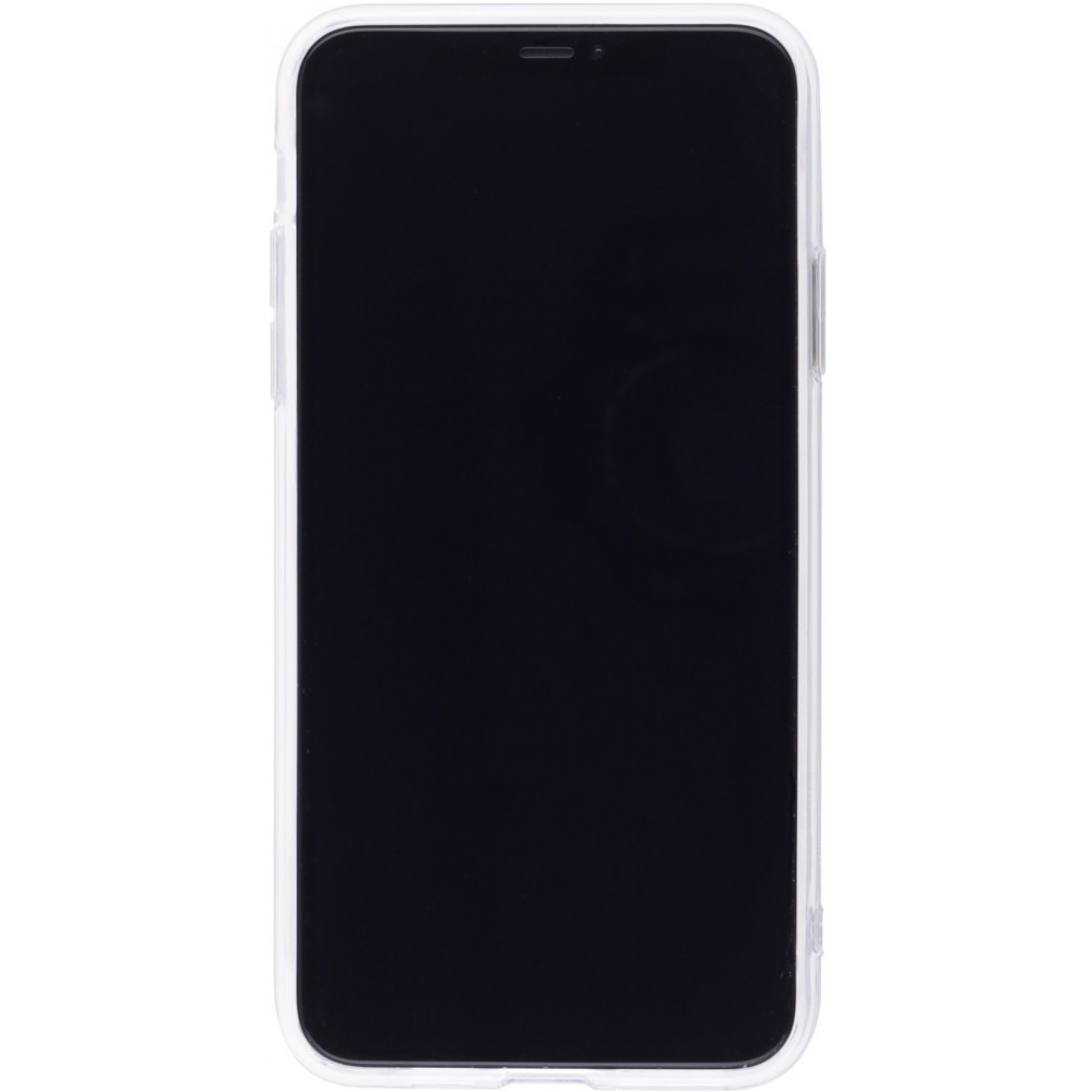 Hülle iPhone 11 - Gummi chirurgische Maske - Rosa