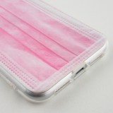 Hülle iPhone 11 - Gummi chirurgische Maske - Rosa