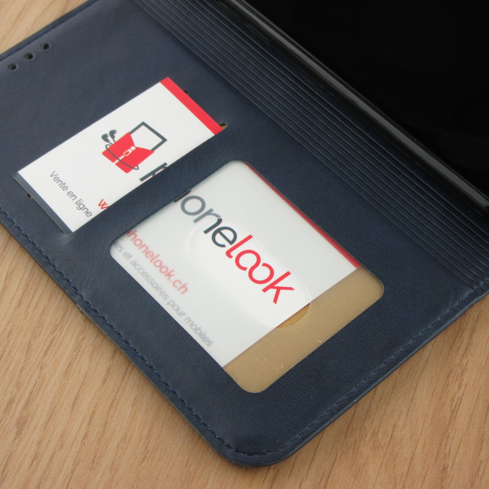 Hülle iPhone 11 Pro - Flip Geometrisch blau