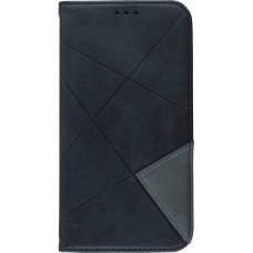 Hülle iPhone 11 Pro Max - Flip Geometrisch - Schwarz