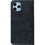 Hülle iPhone 11 Pro Max - Flip Geometrisch - Schwarz