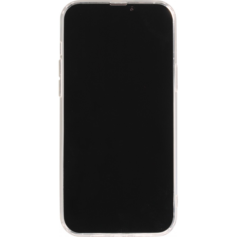 iPhone 11 Pro Case Hülle - Gummi mit Kartenhalter - Transparent