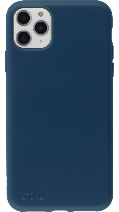 Hülle iPhone 11 Pro Max - Bioka Biologisch Abbaubar Eco-Friendly Kompostierbar blau