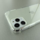 Hülle iPhone 11 Pro Max - Gummi Transparent Gel Bumper mit extra Schutz für Ecken Antischock