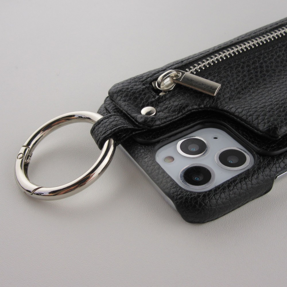 Hülle iPhone 11 Pro Max - Wallet Premium mit Schnalle 