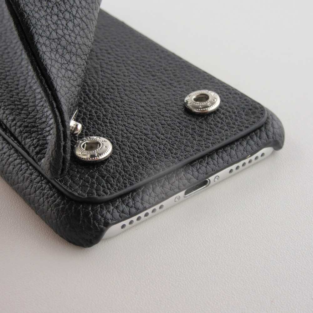 Hülle iPhone 11 Pro Max - Wallet Premium mit Schnalle 