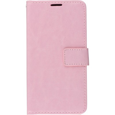 Hülle Samsung Galaxy S25 Ultra - Premium Flip Leder Tasche - Hellrosa