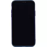 Hülle iPhone 11 Pro - Silicone Mat dunkelblau