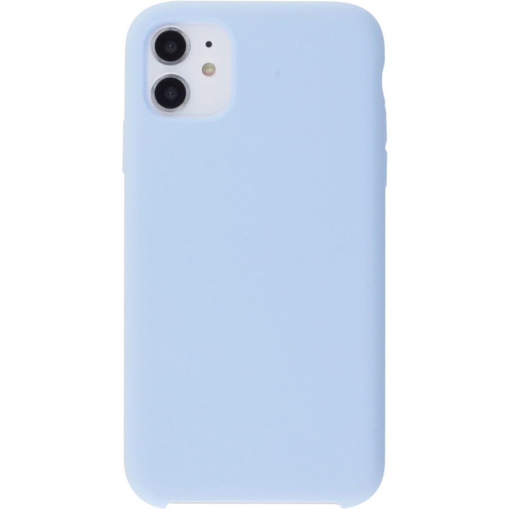 Hülle iPhone Xs Max - Soft Touch - Hellblau