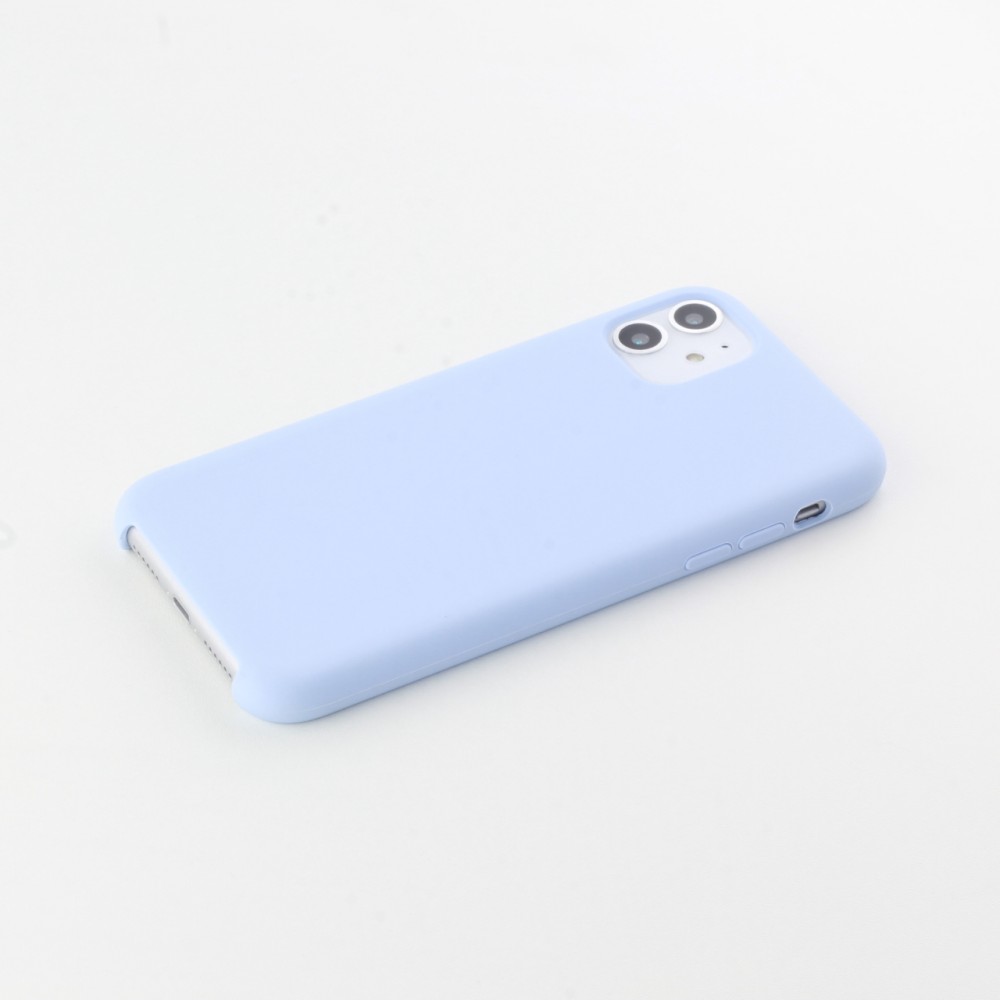 Hülle iPhone Xs Max - Soft Touch - Hellblau