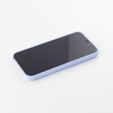 Hülle iPhone Xs Max - Soft Touch - Hellblau