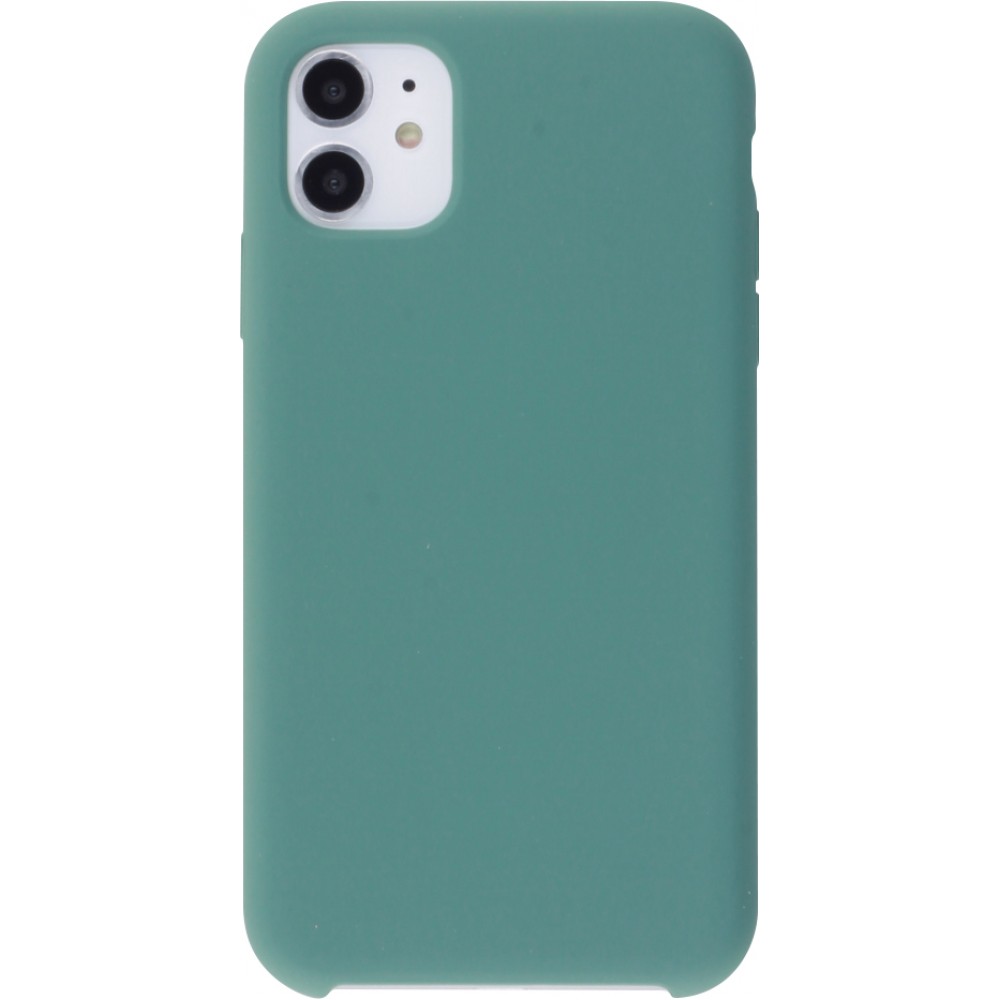 Hülle iPhone 11 - Soft Touch - Dunkelgrün