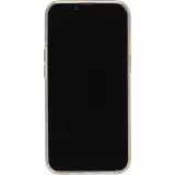 iPhone 12 / 12 Pro Case Hülle - Adidas starres, transparentes Silikon mit Logo-Wiederholung Iris-Effekt - Transparent