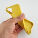 Hülle iPhone 12 / 12 Pro - Bioka Biologisch Abbaubar Eco-Friendly Kompostierbar - Gelb