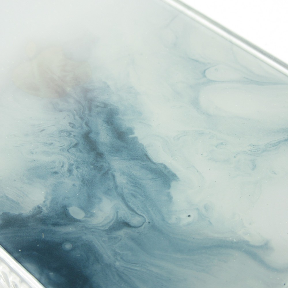iPhone 13 Pro Case Hülle - Clear Bumper Gradient Farbe - Hellblau