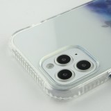 iPhone 13 Pro Max Case Hülle - Clear Bumper Gradient Farbe dunkelblau