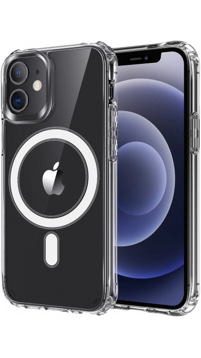 Hülle iPhone 12 / 12 Pro - MagSafe kompatibel Gummi transparent TPU Silikon