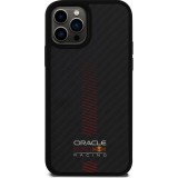 iPhone 12 / 12 Pro Case Hülle - Red Bull Racing Carbon Powerbar MagSafe - Schwarz