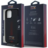iPhone 12 / 12 Pro Case Hülle - Red Bull Racing Carbon Powerbar MagSafe - Schwarz