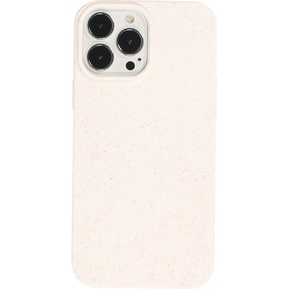 iPhone 13 Case Hülle - Bioka Biologisch Abbaubar Eco-Friendly Kompostierbar - Weiss