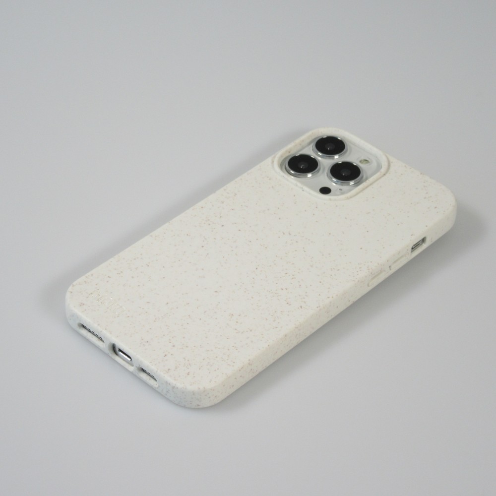 iPhone 13 Case Hülle - Bioka Biologisch Abbaubar Eco-Friendly Kompostierbar - Weiss