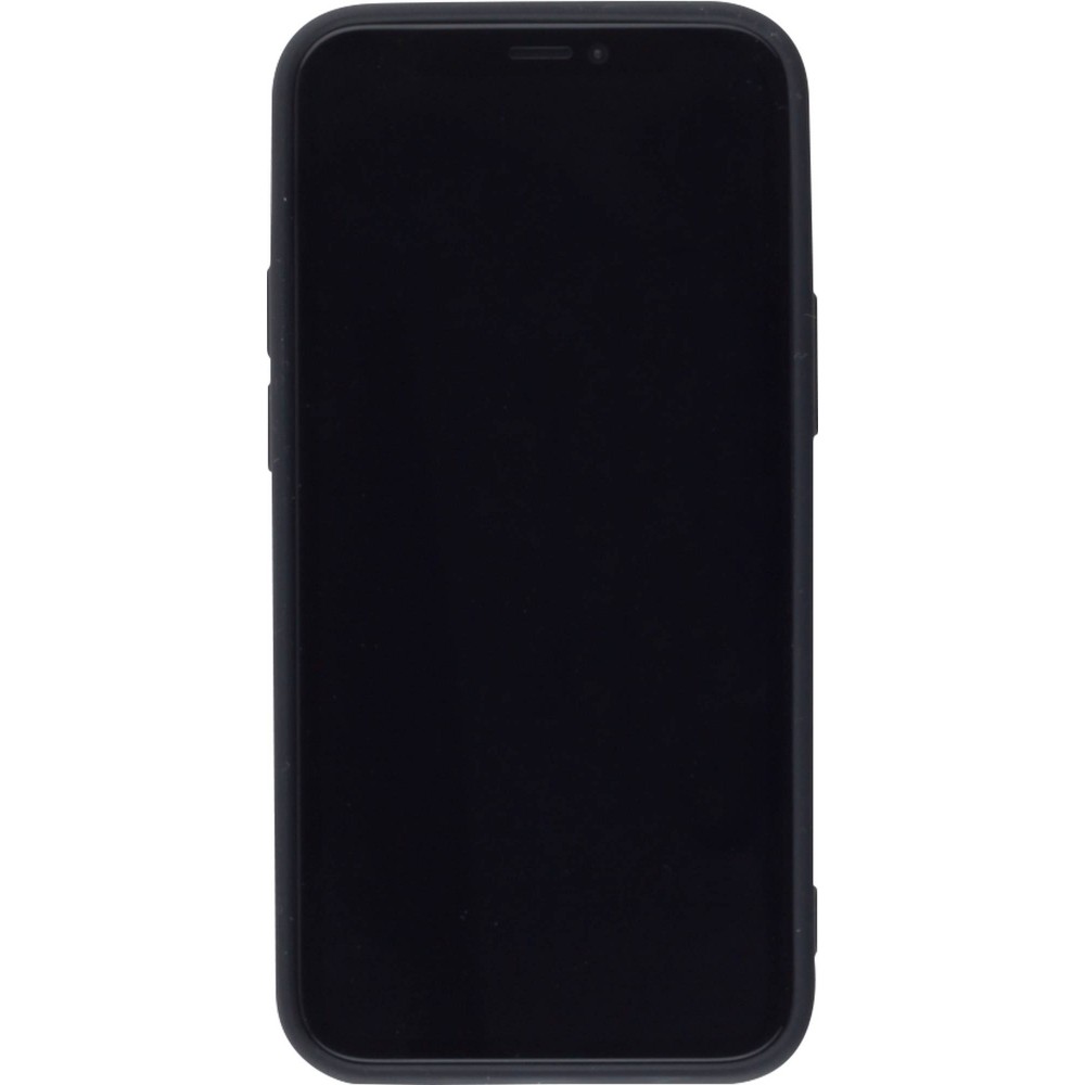 Hülle iPhone 12 Pro Max - Silikon Mat - Schwarz