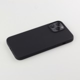 Hülle iPhone 12 Pro Max - Silikon Mat - Schwarz