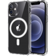 Hülle iPhone 12 Pro Max - MagSafe kompatibel Gummi transparent TPU Silikon