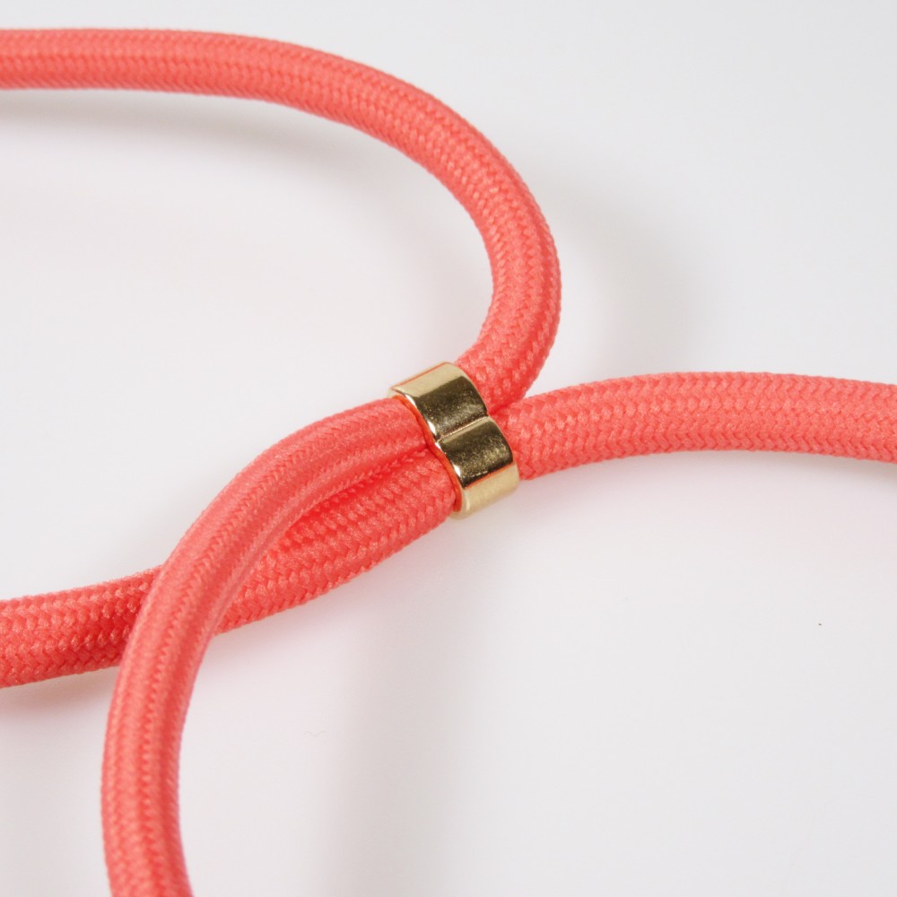 iPhone 13 Case Hülle - Bio Eco-Friendly Vegan mit Handykette Necklace - Rot