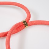 iPhone 13 Case Hülle - Bio Eco-Friendly Vegan mit Handykette Necklace - Rot